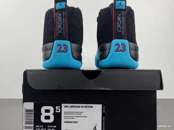 Cheap Gamma Retro Jordan Blue 12 130690-027 0327